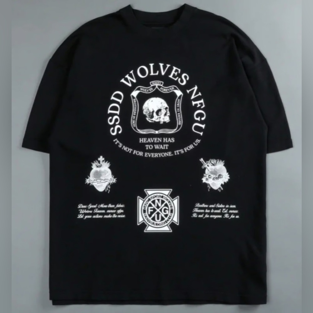 Darc Sport "Iron Shield" Premium Oversized Tee